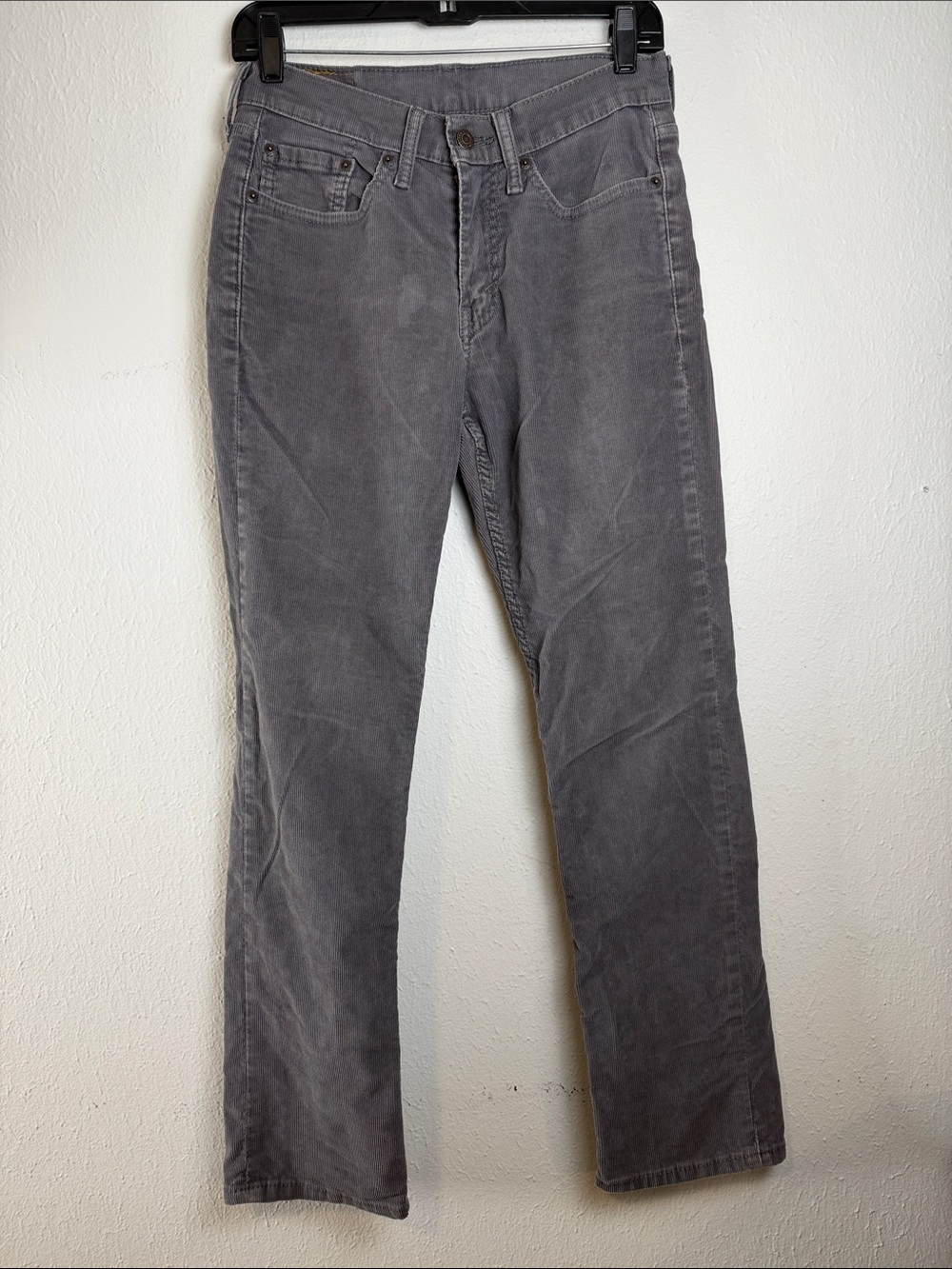 Levi's Men's Corduroy Pants in Charcoal Gray